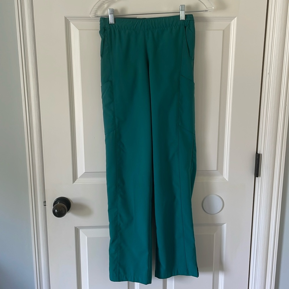 Spread good cheer Hunter green Scrub pants